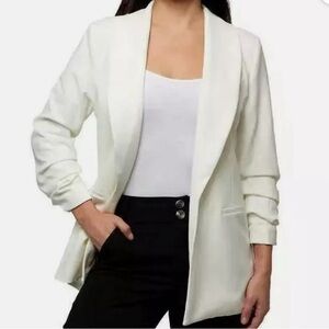 Dakota Blue Crepe Blazer (XL)